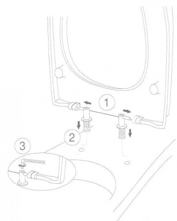 Abattant adaptable GIRO, blanc