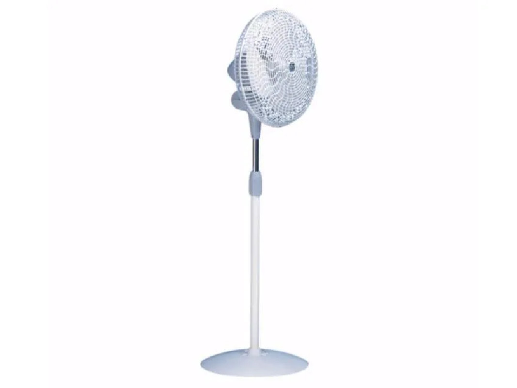 Ventilateur sur pied Vortice diamètre 40 cm blanc, 3 vitesses