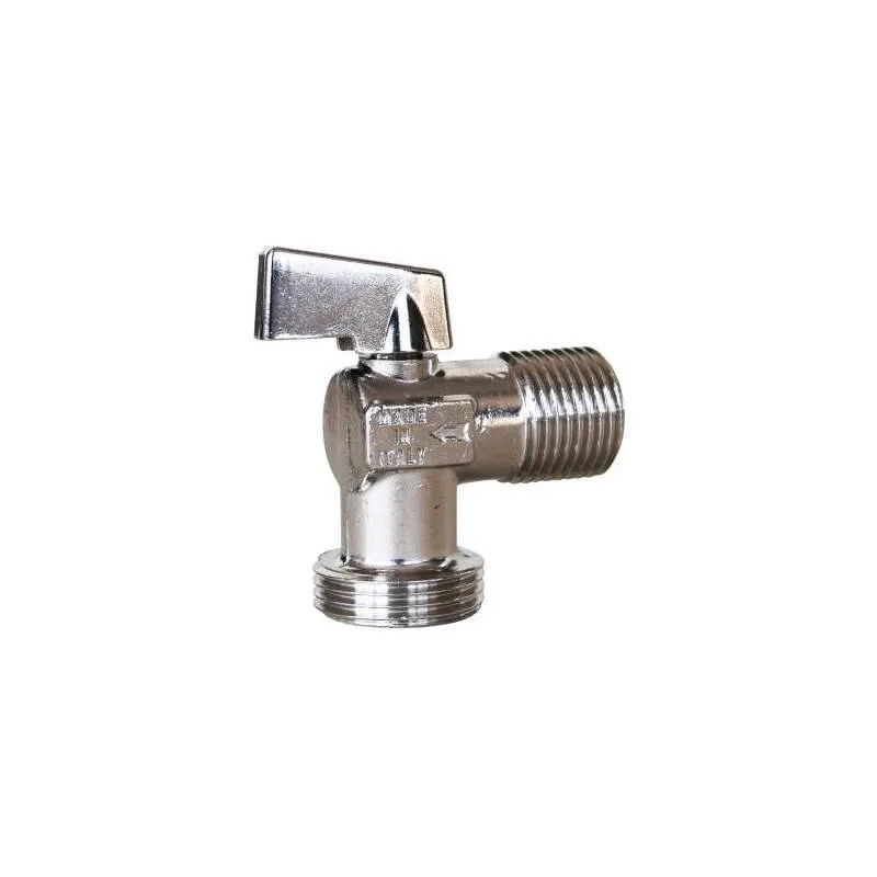 Spherical washing machine valve 1/2" outlet 3/4".