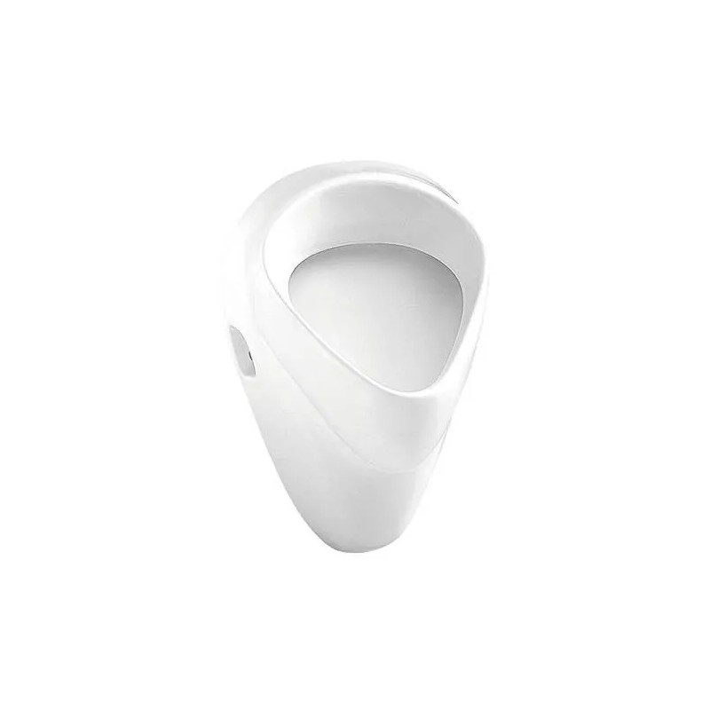 Flanged urinal BLAGNAC 2 with built-in supply and outlet