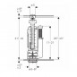  Geberit mechanism type 290 two-touch for allia replacement