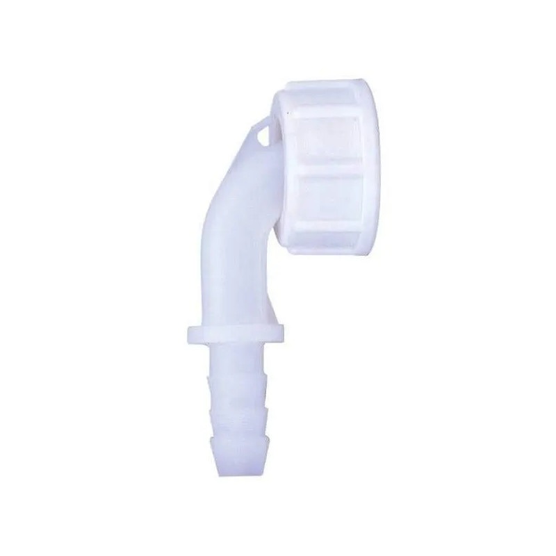 Embout 2 pièces coudé pvc