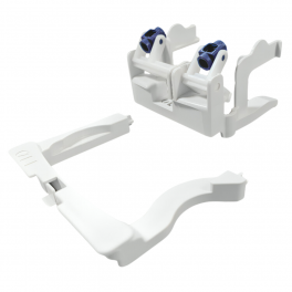 Support avec platine de commande levier réservoir WC encastré ALLIA, Better 760 - Régiplast - Référence fabricant : 760007