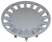 Grate for course siphon: 250x250, light grey