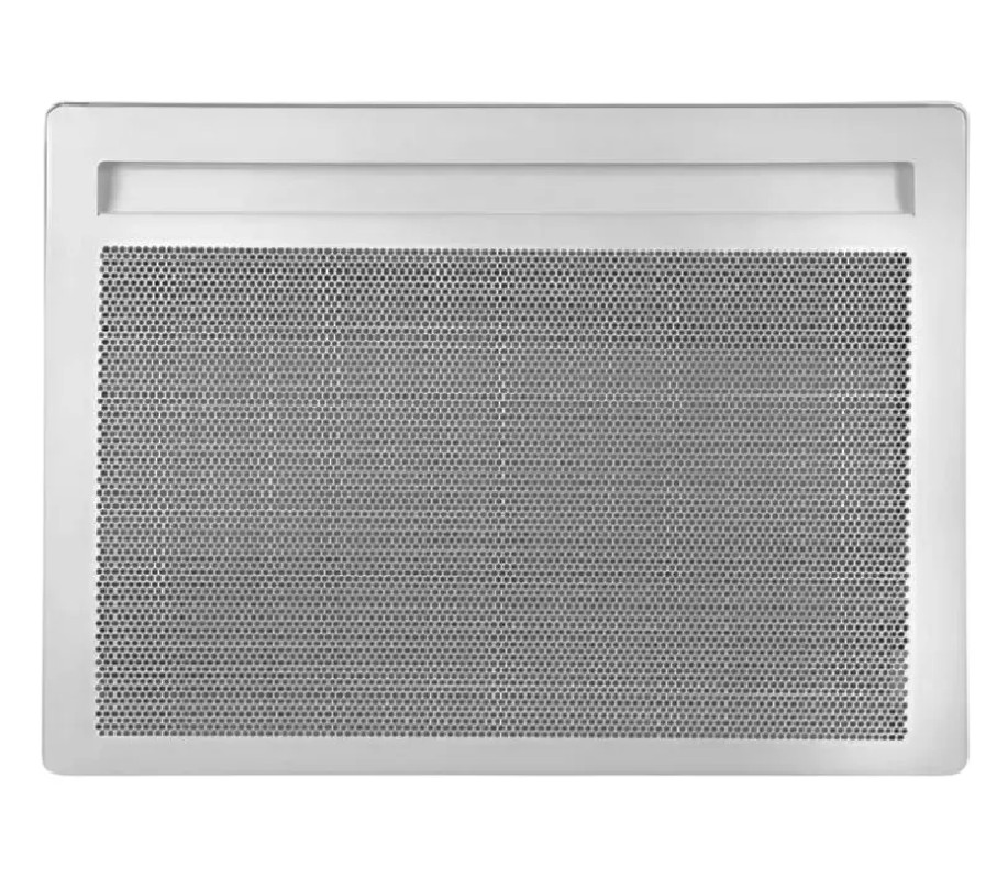 Radiateur chauffage rayonnant électrique SOLIUS horizontal 500 W, blanc