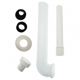 Kit de tubo de descarga de 50 mm de diámetro para cisternas empotradas - Régiplast - Référence fabricant : KIT215453