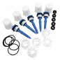 Bag of 5 complete pistons blue, for PRESTO 600,700 