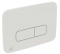 Plaque de commande OLEAS M3 blanche IDEAL STANDARD. - Idéal standard - Référence fabricant : IDSPLR0123AC