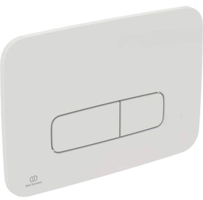 Plaque de commande OLEAS M3 blanche IDEAL STANDARD.