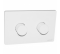 ABS two-touch plate white surface-mounted button for Winner and Cubic - Valsir - Référence fabricant : FONPLVS0875501