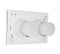 ABS two-touch plate white surface-mounted button for Winner and Cubic - Valsir - Référence fabricant : FONPLVS0875501