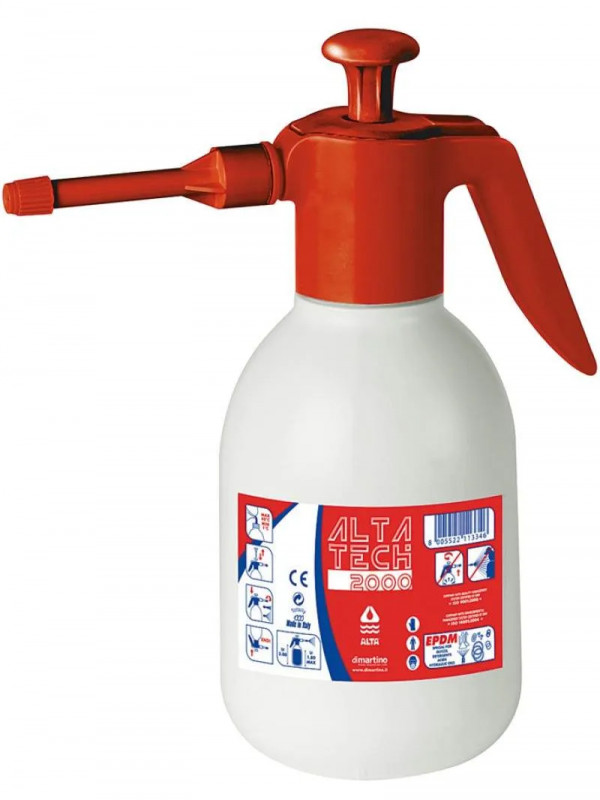 2 litre sprayer, max. pressure 2 bar