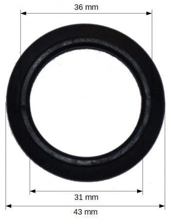 Vidhoobain Nicoll bathtub drain valve gasket