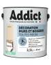 Peinture acrylique murs et boiseries Castor satin 2.5L.