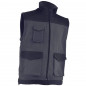 Gilet multipoche de chantier, gris anthracite, taille L