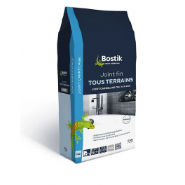 Joint carrelage gris, sac de 5kg. - Bostik - Référence fabricant : 221382