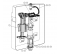 Mechanismus für ANGEL-Tank 2 Tasten - Valsir - Référence fabricant : FONME820355