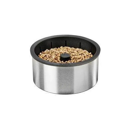 Brûleur à granules pour insert et poêle recevant des bûches de 30 à 45cm