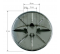 Cubierta ABS cromada D.85, para el receptor de tapón Turboflow D.60 - SAS - Référence fabricant : SASC411388