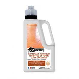 Nettoyant raviveur tomettes et terre cuite colorées, 1L. - ECOGENE - Référence fabricant : 252767