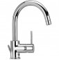 Miscelatore monocomando per lavabo COX bocca alta