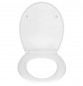 Abattant pour WC sanicompact PRO et 555 de SFA, frein de chute blanc