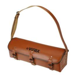 Sac à outils de plombier en cuir avec bandoulière, 530 x 180 x 170 mm - Virax - Référence fabricant : 382670