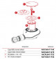 Tubo di scarico per doccia Turboflow 90 mm TBF2