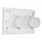 ABS two-touch plate white surface-mounted button for Winner and Cubic