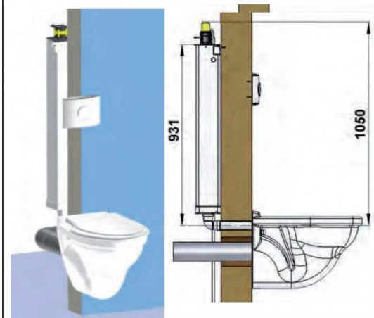 Verdeckter Tank "TUBCHASS" 6L 