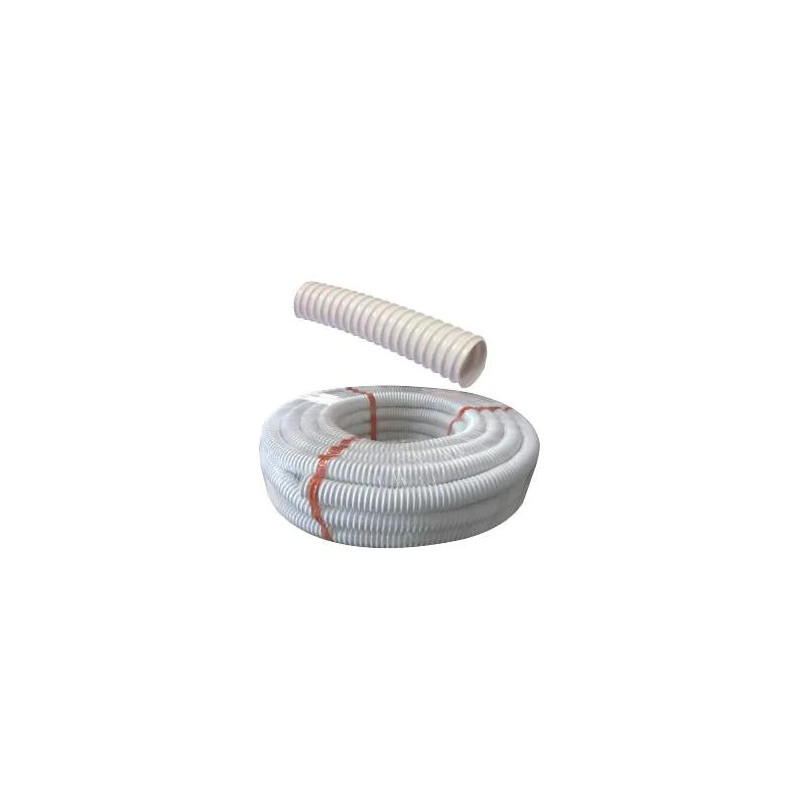 Tube de vidange souple annelé diamètre extérieur 30 mm pour tube et raccord en 32 mm (au mètre)