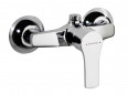 Titanium single lever shower mixer