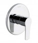 Concealed shower mixer Titanium