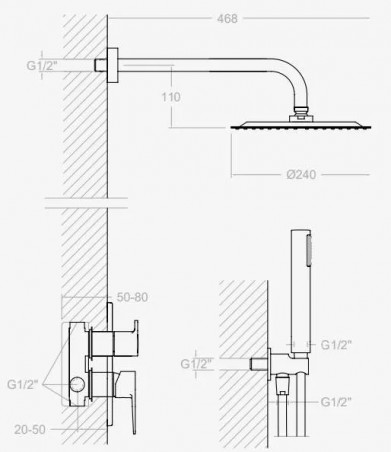 Mitigeur lavabo ODISEA