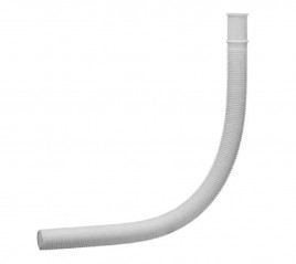 Overflow tube for bathtub, diameter 24mm, length 716mm