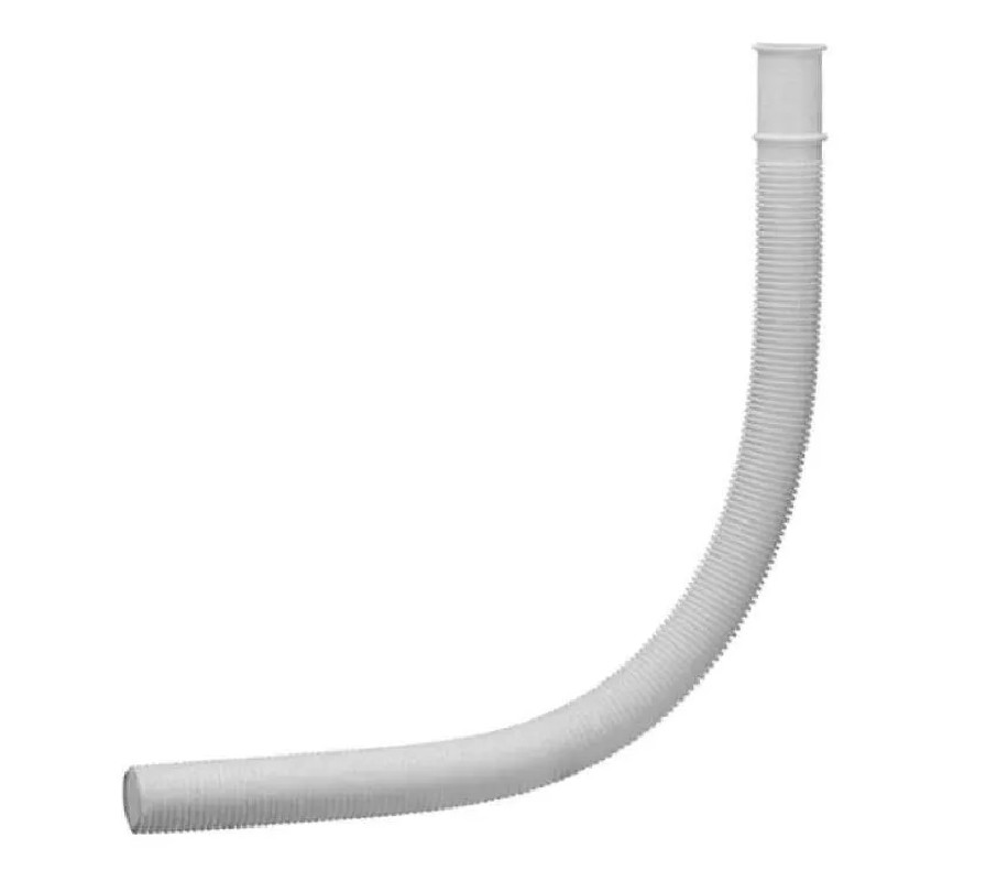 Tube de trop plein pour baignoire, diamètre 24 mm, longueur 716 mm