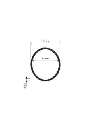 Gasket for washbasin/bidet trap