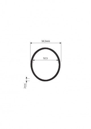 Flachdichtung Siphonsockel 58.5x52.5x2 mm