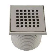 Grille carrée 100x100mm + support pour isotanche 