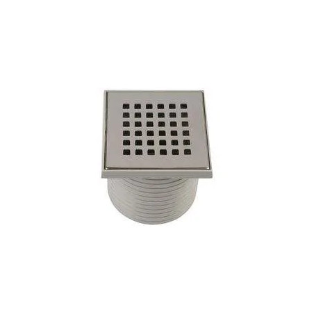 Grille carrée 100x100mm + support pour isotanche 