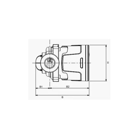 Bomba de circulación electrónica EVOSTA 2 40-70/180, distancia entre centros 180 mm, 50x60