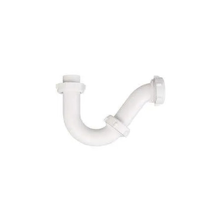 Siphon de lavabo PVC tube en S Porcher