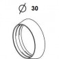 Conical seal 30mm diameter for PorcherPVC S-shaped siphon