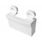 Universal moulding adapter white