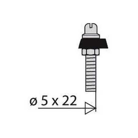 Pinza de cadena para fregaderos de acero inoxidable 