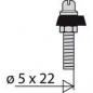 Stainless steel sink chain clamp 