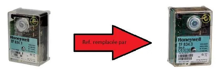 Relais satronic fioul TF834.3 (remplace TF874 et TF834.1)