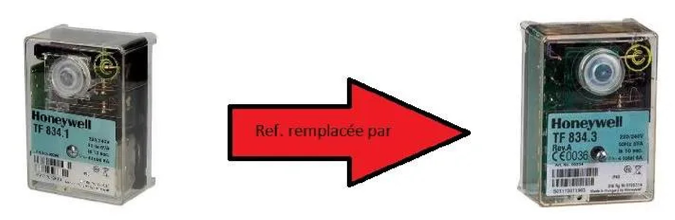 Relais satronic fioul TF834.3 (remplace TF874 et TF834.1)