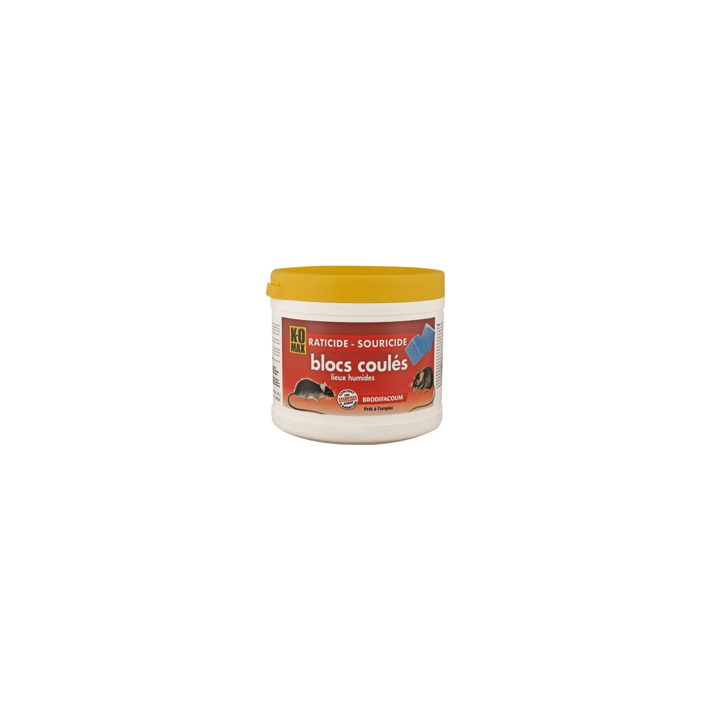 Raticide, blocco anti-topo 240g