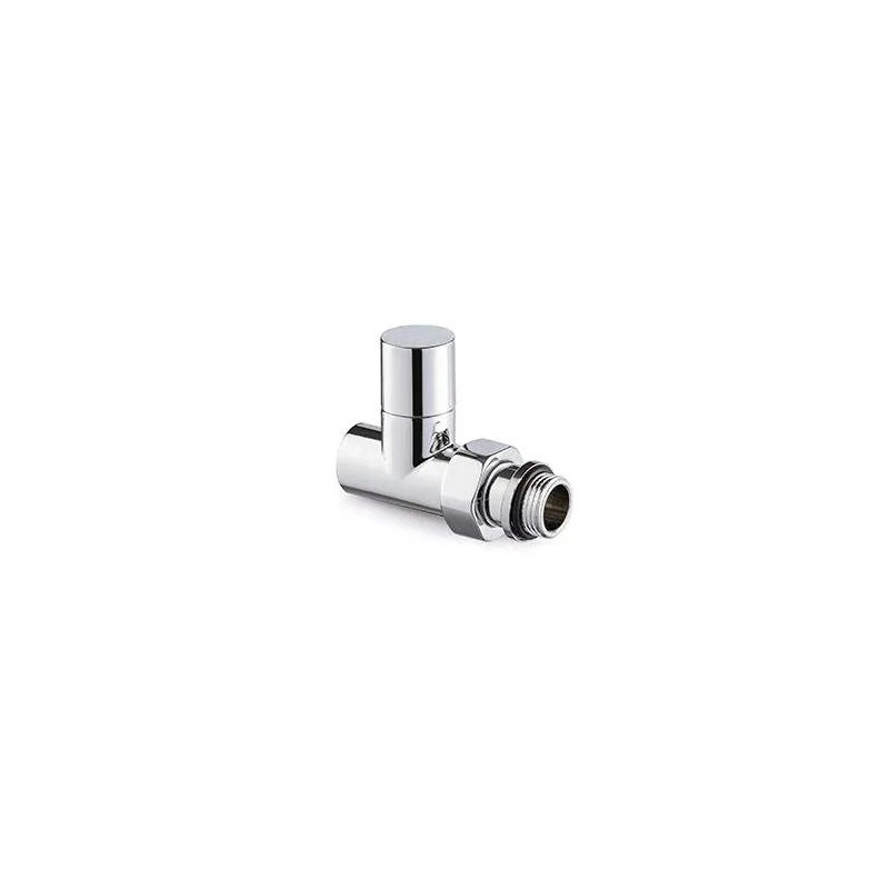 Radiator tap 15 x 21 right chrome